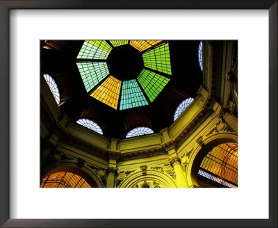 Glass Ceilings And Dome Above Victorei St. Laneway, Bucharest, Romania by Richard I'anson Pricing Limited Edition Print image