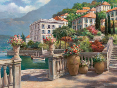 Lago Di Como Ii by T. C. Chiu Pricing Limited Edition Print image