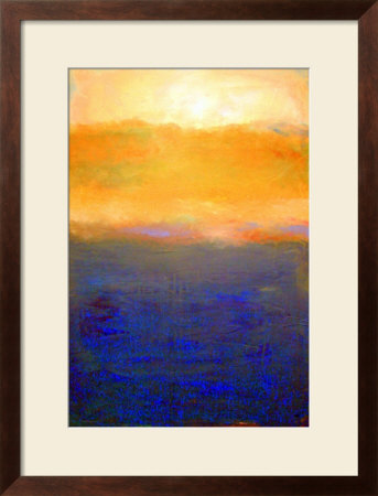 Golden Sunset On Lake Michigan by Michelle Calkins Pricing Limited Edition Print image
