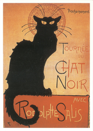 Tournee Du Chat Noir by Theophile Alexandre Steinlen Pricing Limited Edition Print image