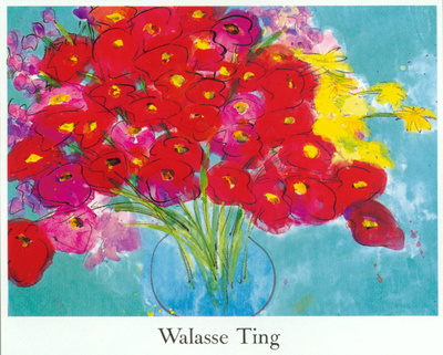 Summer Flowers by Walasse Ting Pricing Limited Edition Print image