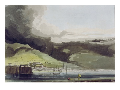 Funchall, Plate 1 From 'A Voyage To Cochinchina' By John Barrow by Samuel Daniell Pricing Limited Edition Print image