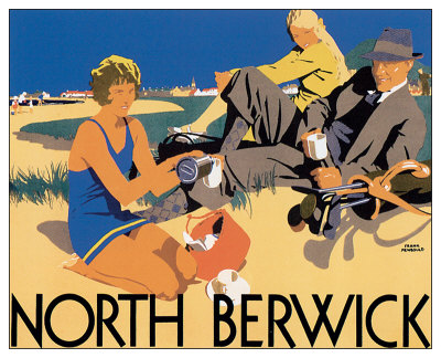 North Berwick by Frank Newbould Pricing Limited Edition Print image