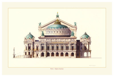 Paris, Opera Garnier by Libero Patrignani Pricing Limited Edition Print image