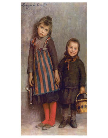 Chiusi Fuori Di Scuola, 1859-1933 by Emilio Longoni Pricing Limited Edition Print image