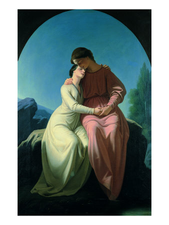 Two Spirits In Love by Ippolito Caffi Pricing Limited Edition Print image