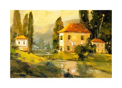 Tuscan Morning by Ted Goerschner Pricing Limited Edition Print image