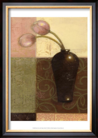 Ebony Vase With Tulips I by Norman Wyatt Jr. Pricing Limited Edition Print image