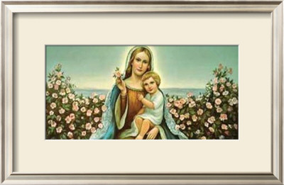 Madonna With Roses by Donaldini Pricing Limited Edition Print image