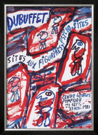 Sites Aux Figurines Psycho-Sites by Jean Dubuffet Pricing Limited Edition Print image