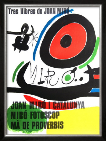 Tres Libres De Joan Miro (Barcelona) 1970 by Joan Miro Pricing Limited Edition Print image