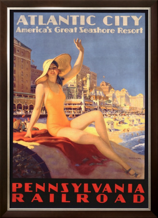 Pennsylvania Railroad, Atlantic City by Edward M. Eggleston Pricing Limited Edition Print image