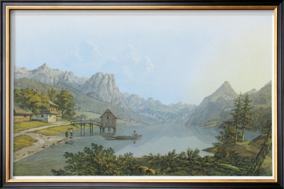 Lake Grundlsee by Jakob Alt Pricing Limited Edition Print image