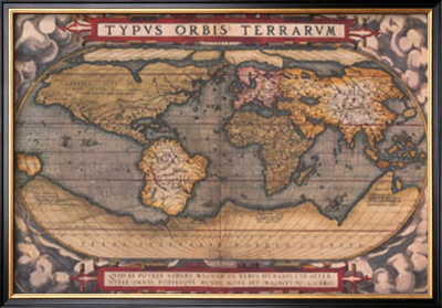 Old World Map Ii by Abraham Ortelius Pricing Limited Edition Print image