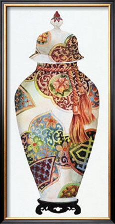 Floral Vase by Pat Woodworth Pricing Limited Edition Print image