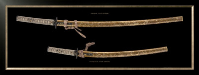 Wakizashi And Katana by Takeshiba Toshiteru Pricing Limited Edition Print image