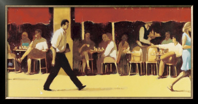 Terrasse Café Bar by Jean Marie Drouet Pricing Limited Edition Print image