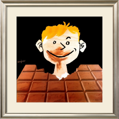 Chocolat by Raymond Savignac Pricing Limited Edition Print image