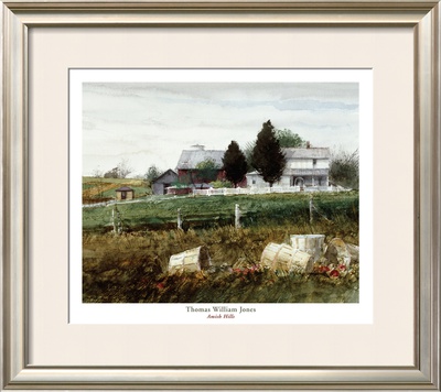 Amish Hills by Thomas William Jones Pricing Limited Edition Print image
