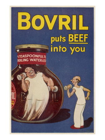 Bovril Puts Beef Into You! by Robert Gillmor Pricing Limited Edition Print image