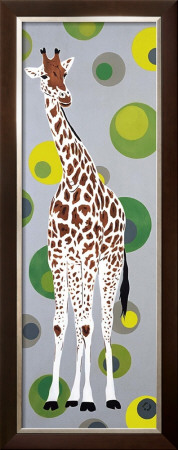 Girafe Aux Bulles Verte by Mosko Pricing Limited Edition Print image