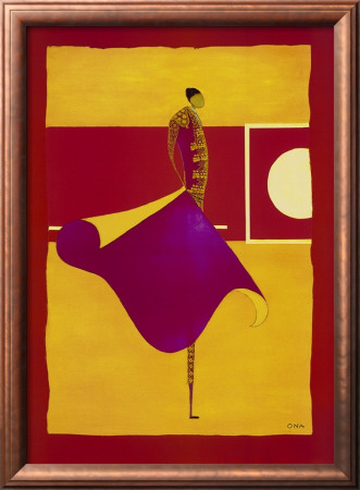 Bullfighter With Cape Ii by Thierry Ona Pricing Limited Edition Print image