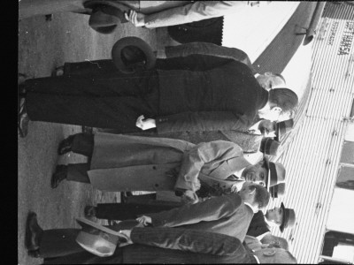 Nazi Propaganda Minister Joseph Goebbels Shaking Hands Upon Arrival At Airport by Alfred Eisenstaedt Pricing Limited Edition Print image