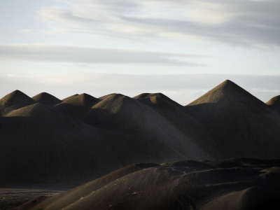 Sand Pyramids by Atli Mar Pricing Limited Edition Print image