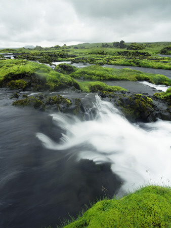 A River In The Highlands Of Iceland by Atli Mar Hafsteinsson Pricing Limited Edition Print image