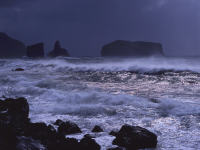 Rock Formations In The Sea, Azorerna, Portugal by Jorgen Larsson Pricing Limited Edition Print image