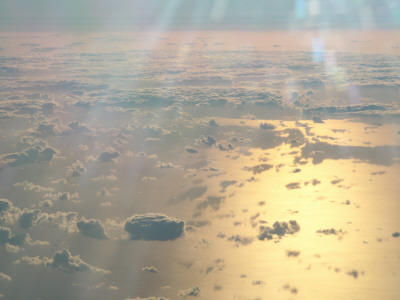 Sunset View From Plane Window by Jessica Williams Pricing Limited Edition Print image