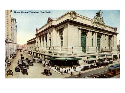 New York - Grand Central Terminal - C.1910S by J. Mahoney Pricing Limited Edition Print image