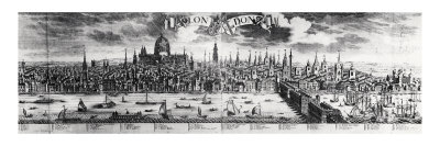 London Panorama by A. Gaber Pricing Limited Edition Print image