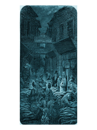 A Fish Market, Bilingsgate by Claude Gautherot Pricing Limited Edition Print image