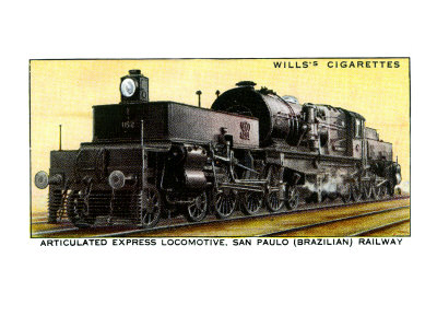 Brazilian Express Locomotive, 1930S by James Abbe Pricing Limited Edition Print image
