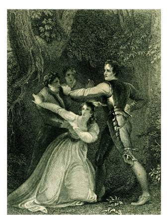 William Shakespeare - Two Gentlemen Of Verona by Gustave Doré Pricing Limited Edition Print image