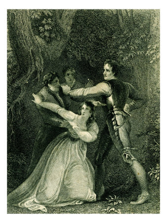 William Shakespeare - Two Gentlemen Of Verona by Gustave Dore Pricing Limited Edition Print image