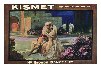 Kismet - An Arabian Night' - Publicity Card For The Musical By Robert Wright And George Forrest by Hugh Thomson Pricing Limited Edition Print image