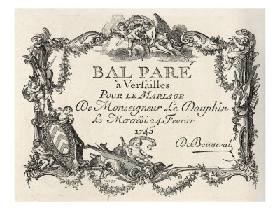 Invitation To A Ball At The Court Of King Louis Xv In Honour Of His Son's Wedding by Gustave Dore Pricing Limited Edition Print image