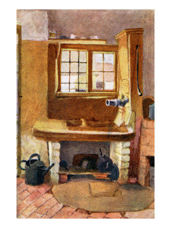 The Kitchen Pump In The Chappells Cottage At Rolleston by Martin Van Meytens Pricing Limited Edition Print image