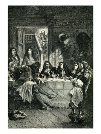 La Fontaine, Boileau, Moliere And Racine by Gustave Dore Pricing Limited Edition Print image