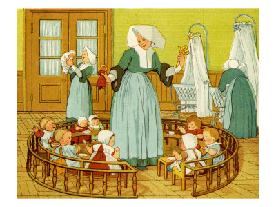 Creche Of Sister Rosalie by Gustave Dore Pricing Limited Edition Print image