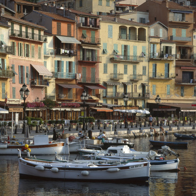 Harbour At Villefranche, Cote D'azur by Joe Cornish Pricing Limited Edition Print image