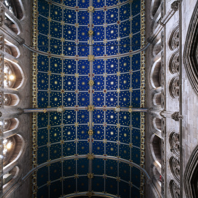 Painted Ceiling Vaults, Carlisle Cathedral, England by Colin Dixon Pricing Limited Edition Print image