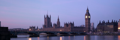Palace Of Westminster, Pre Dawn, London, Architect: Sir Charles Barry by Richard Bryant Pricing Limited Edition Print image