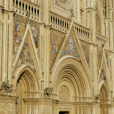 Orvieto Cathedral, 1290-1310, Facade, Umbria, Architect: Arnolfo Di Cambio by Joe Cornish Pricing Limited Edition Print image