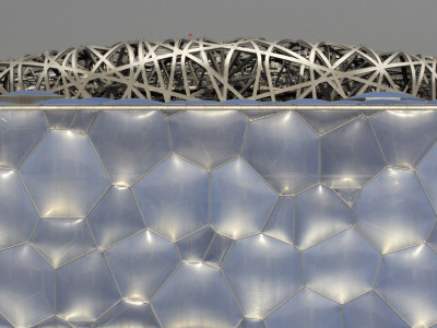 Olympic Stadium, Bird's Nest And The Water Cube, Beijing, Architects: Herzog And De Meuron by Ben Mcmillan Pricing Limited Edition Print image