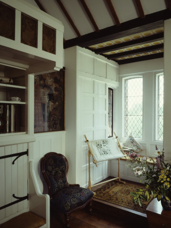 The Red House, Bexleyheath, Drawing Room Detail To Window, 1859-60, Architect: Philip Webb by Charlotte Wood Pricing Limited Edition Print image