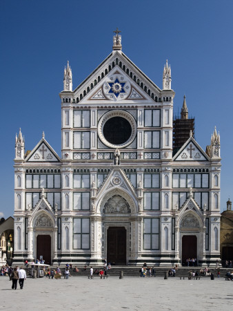 Basilica Of Santa Croce, Florence, Italy, Architect: Nicol= Matas by David Clapp Pricing Limited Edition Print image