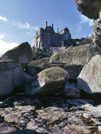 St Michael's Mount, Cornwall, England by David Churchill Pricing Limited Edition Print image